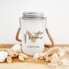 Lanterne déco personnalisable - Mason Jar – Cadeau fête des mères unique et tendre