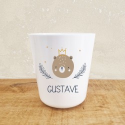 Gobelet personnalisé enfant – Collection Couronnes & Animaux