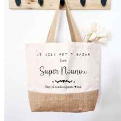Cabas Jute personnalisé -...