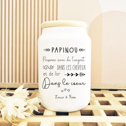 Pot à gourmandises personnalisé – Papinou