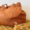 Cabas personnalisable "Maman" – Coloris caramel – Maman Coeur
