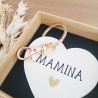 porte clé personnalisable bonne fête maman - mamie