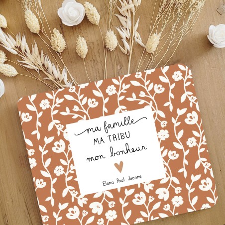 Dessous de plat personnalisé – Cadeau famille pour Maman ou Mamie