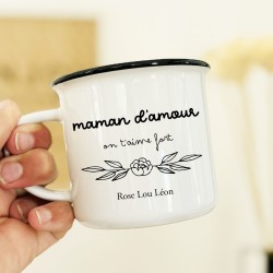 tasse céramique personnalisable maman d amour