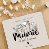 dessous plat personnalisable cadeau maman mamie