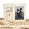 Cadre photo personnalisable - cadeau papa-papi-parrain