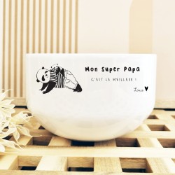 Bol personnalisé – Mon Super Papa / Papi / Papy
