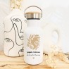 Petite Gourde isotherme Colombe - Mamie Maman - Personnalisable