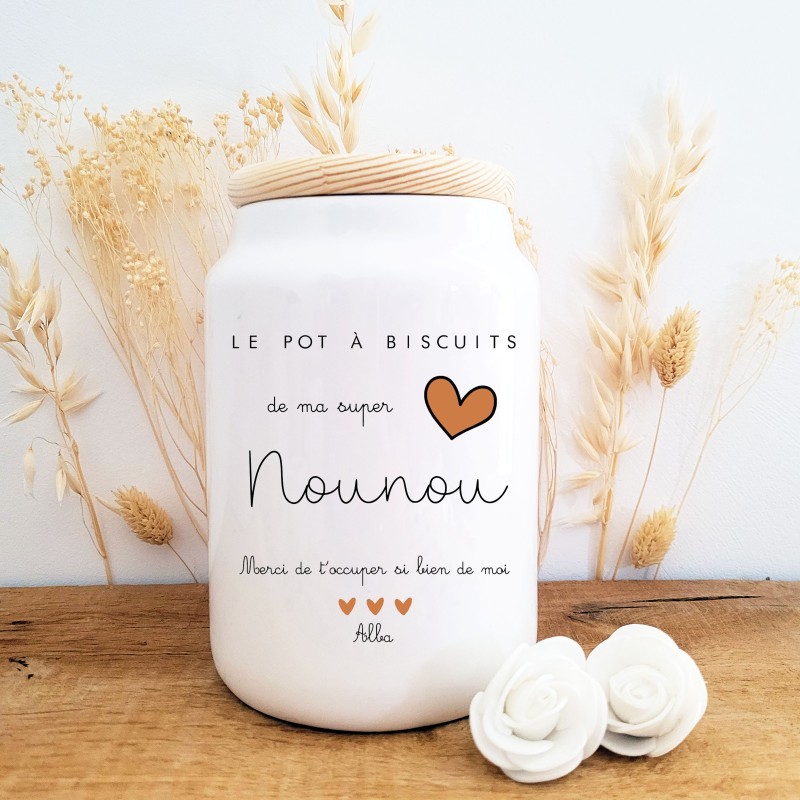 pot à biscuits nounou