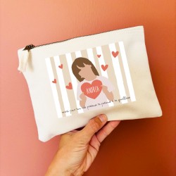 Trousse personnalisable Nounou maitresse - Merci pour cette belle année