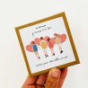 Coffret personnalisable merci maitresse- porte clé