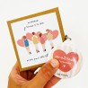 Coffret personnalisable merci maitresse- porte clé