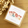 Coffret personnalisable merci nounou- porte clé