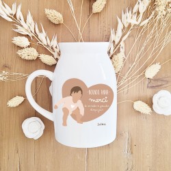 Pot à lait personnalisé-...