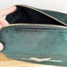 TROUSSE VELOURS VERT PERSONNALISABLE FEMME