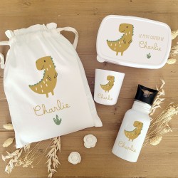 Kit goûter personnalisé motif tyrannosaure – Sweet Chic Accessoires