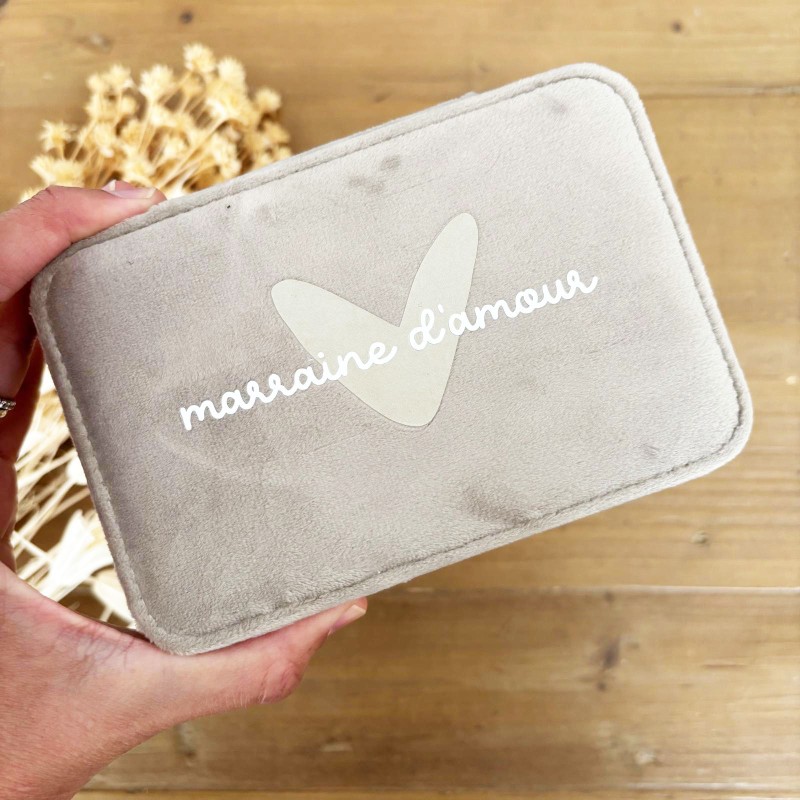 BOITE A BIJOU VOYAGE EN VELORUS PERSONNALISABLE