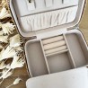 BOITE A BIJOU VELOURS PERSONNALISABLE FEMME