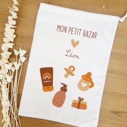 Pochon personnalisé – Mon petit bazar