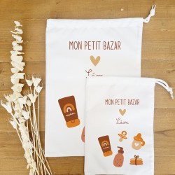 Pochon personnalisé – Mon petit bazar
