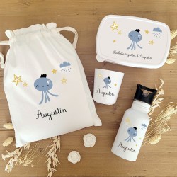 Kit goûter personnalisé motif pieuvre – Sweet Chic Accessoires