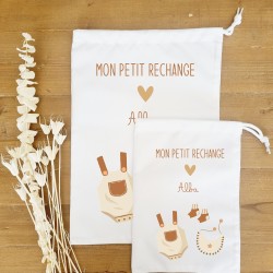 Pochon personnalisé bébé – Petit rechange