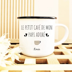 Tasse à café en céramique personnalisable – Mug cadeau fête des grands-pères
