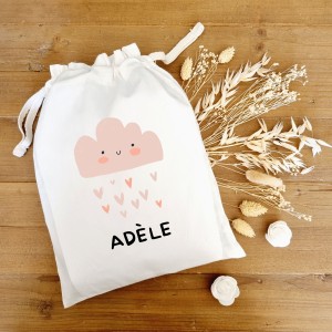 Pochon personnalisé enfant – Nature