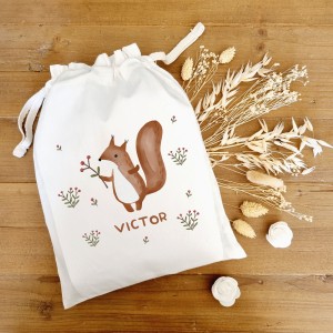 Pochon personnalisé enfant – Nature