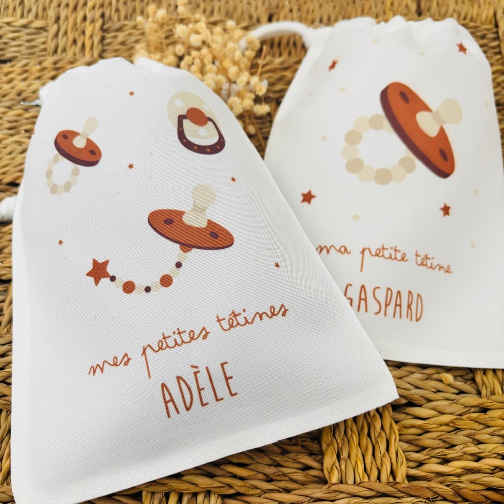Pochon personnalisé – Mes petites tétines