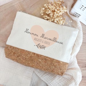 Trousse personnalisée – Nounou Merveilleuse ou Tata Merveilleuse