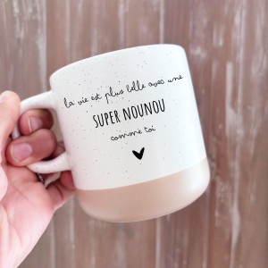 Tasse grès chiné - super...