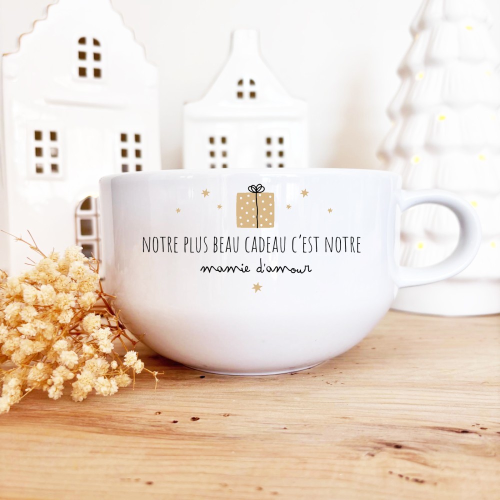 Bol céramique - cadeau de noël personnalisé