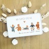 Boite Métal personnalisable - cadeau super crèche - super MAM