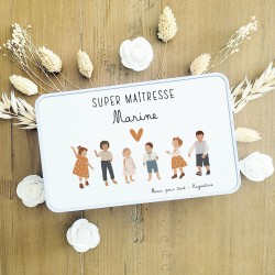 Boite métal super maitresse...