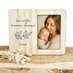 Cadre photo personnalisé bonne fête maman