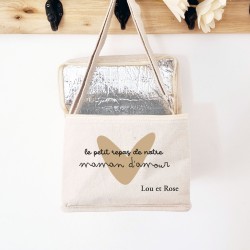 Glacière sac repas personnalisable MAMAN