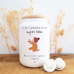 Pot à biscuits personnalisé...